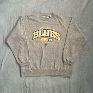 St Louis Blues CCM Crewneck